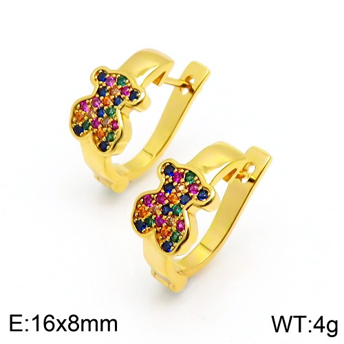 Stainless Steel Tou*s Earring ED-103G