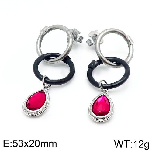 Stainless Steel Tou*s Earring ED-095SB