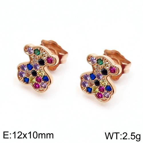 Stainless Steel Tou*s Earring ED-093R