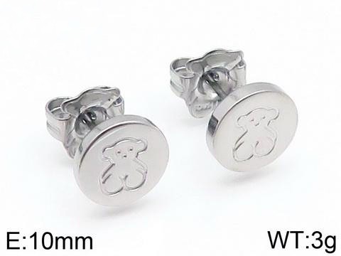 Stainless Steel Tou*s Earring ED-028G