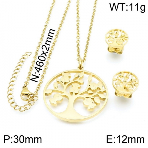 Stainless Steel Tou*s Jewelry Set TZ-149G