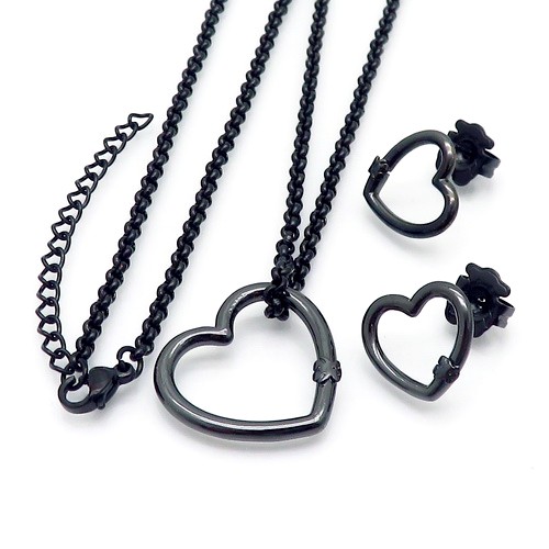 Stainless Steel Tou*s Jewelry Set TZ-137B