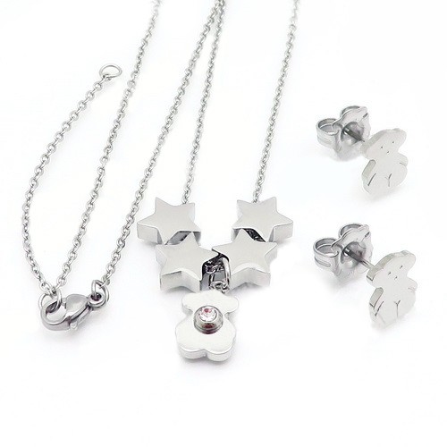 Stainless Steel Tou*s Jewelry Set TZ-121S