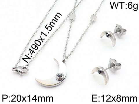 Stainless Steel Tou*s Jewelry Set TZ-090S