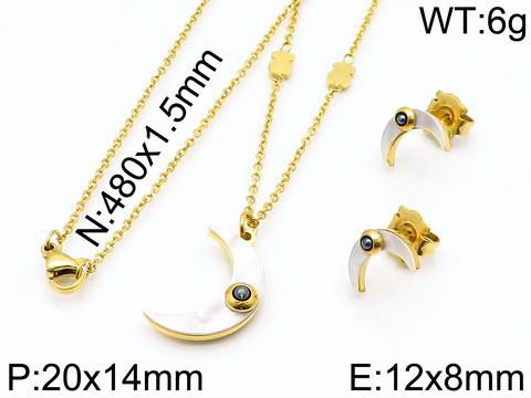 Stainless Steel Tou*s Jewelry Set TZ-090G