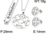 Stainless Steel Tou*s Jewelry Set TZ-020G