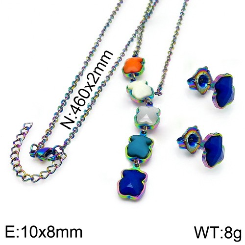 Stainless Steel Tou*s Jewelry Set TZ-130M