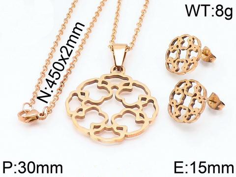 Stainless Steel Tou*s Jewelry Set TZ-020M