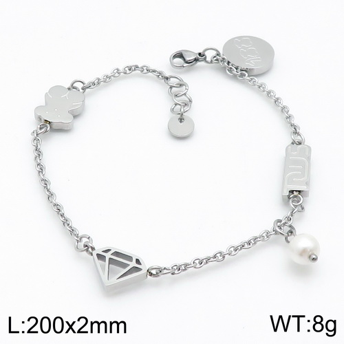 Stainless Steel Tou*s Bracelet SL-086S