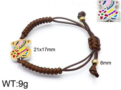 Stainless Steel Rope Tou*s Bracelet SS-004J