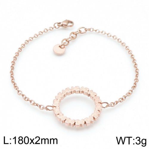 Stainless Steel Tou*s Bracelet SL-103R