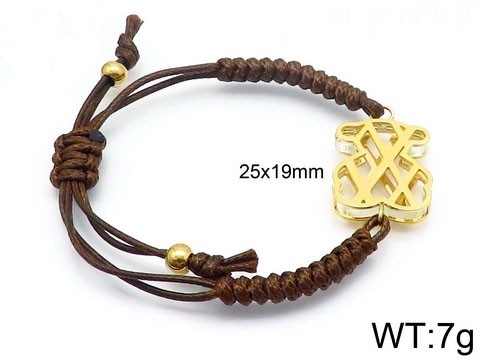 Stainless Steel Rope Tou*s Bracelet SS-001J