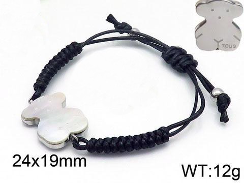 Stainless Steel Rope Tou*s Bracelet SS-011G