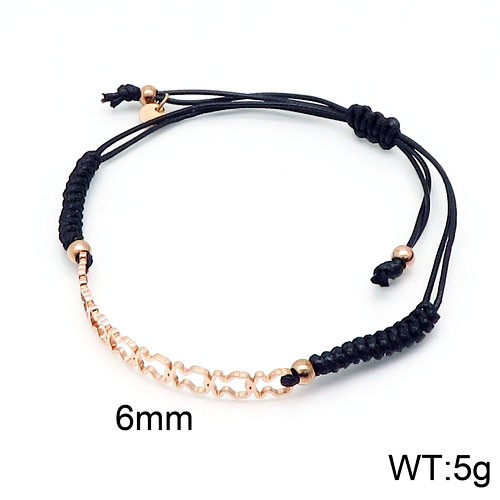 Stainless Steel Rope Tou*s Bracelet SS-080R