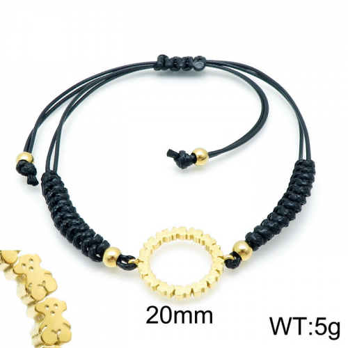 Stainless Steel Tou*s Rope Bracelet SS-091G