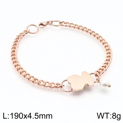 Stainless Steel Tou*s Bracelet SL-067R