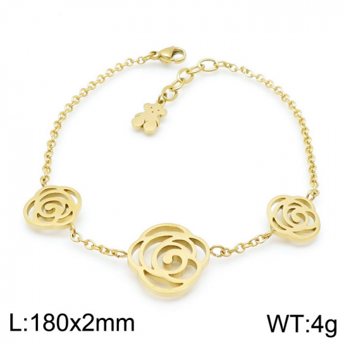 Stainless Steel Tou*s Bracelet SL-096G