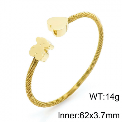 Stainless Steel Tou*s Bracelet SL-0991G