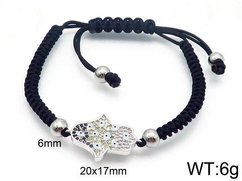 Stainless Steel Rope Bracelet SS-026G