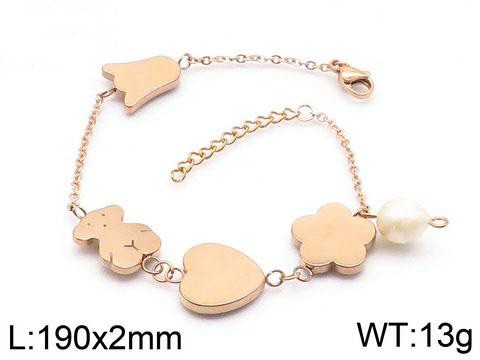 Stainless Steel Tou*s Bracelet SL-012M