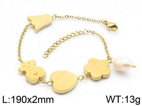 Stainless Steel Tou*s Bracelet SL-012J