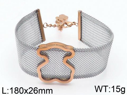 Stainless Steel Tou*s Bracelet SL-026J