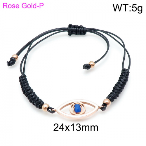 Stainless Steel Tou*s Rope Bracelet SS-092R