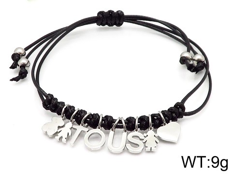 Stainless Steel Rope Tou*s Bracelet SS-070S