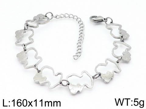 Stainless Steel Tou*s Bracelet SL-014G