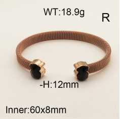 Stainless Steel Tou*s Bangle SL-083R