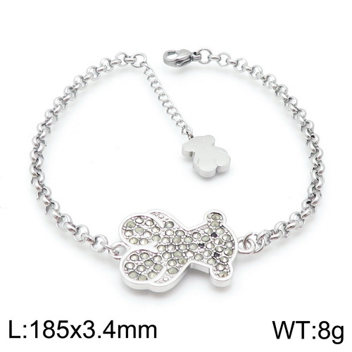 Stainless Steel Tou*s Bracelet SL-093S