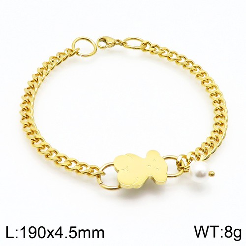 Stainless Steel Tou*s Bracelet SL-067G