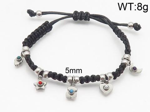 Stainless Steel Rope Tou*s Bracelet SS-049G