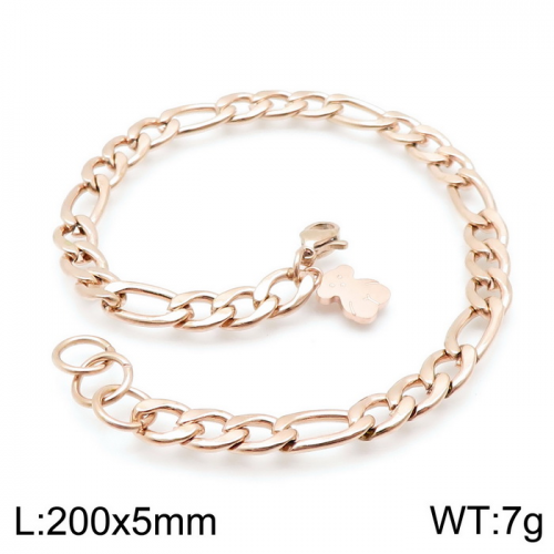 Stainless Steel Tou*s Bracelet SL-102R