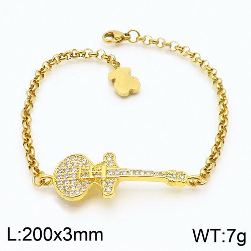 Stainless Steel Tou*s Bracelet SL-053G