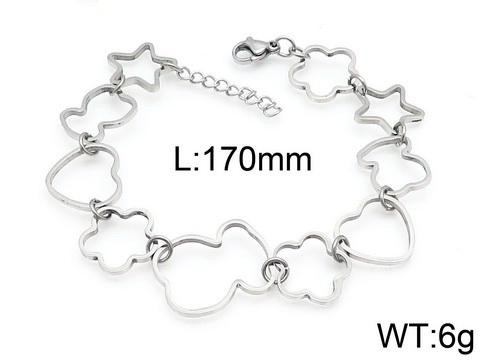 Stainless Steel Tou*s Bracelet SL-027S