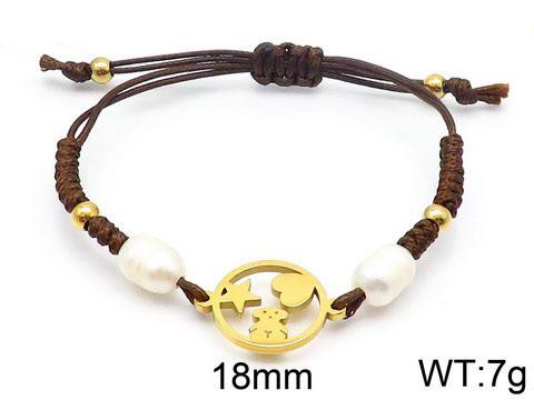 Stainless Steel Rope Tou*s Bracelet SS-032J