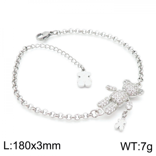 Stainless Steel Tou*s Bracelet SL-109S