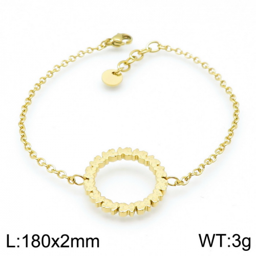 Stainless Steel Tou*s Bracelet SL-103G