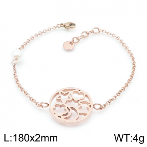 Stainless Steel Tou*s Bracelet SL-097R