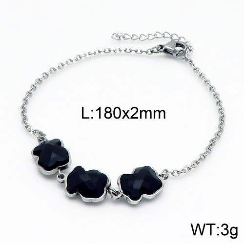 Stainless Steel Tou*s Bracelet SL-063S