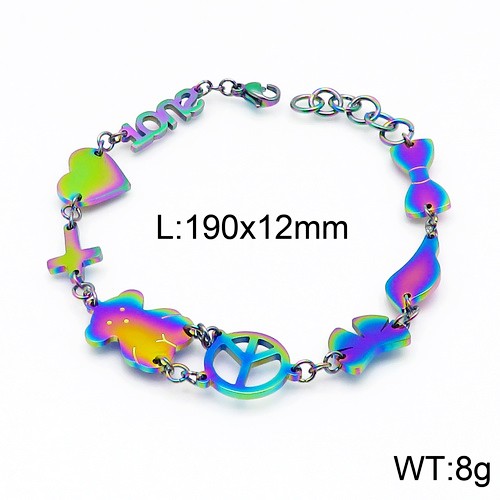 Stainless Steel Tou*s Bracelet SL-068M