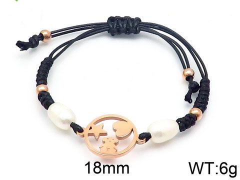 Stainless Steel Rope Tou*s Bracelet SS-032M