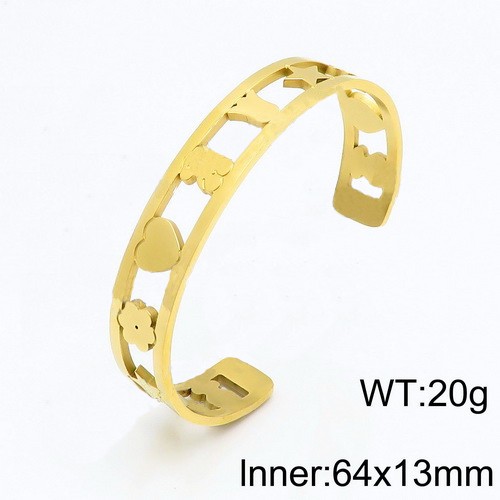 Stainless Steel Tou*s Bracelet SL-054G