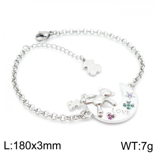 Stainless Steel Tou*s Bracelet SL-111S