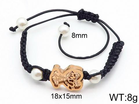 Stainless Steel Rope Tou*s Bracelet SS-012M