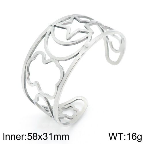 Stainless Steel Tou*s Bangle SL-085S