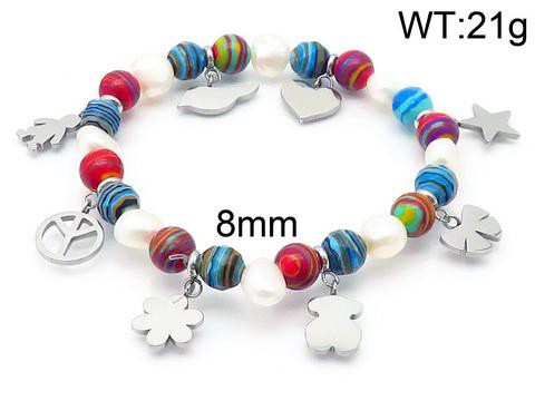 Stainless Steel Rope Tou*s Bracelet SS-051G