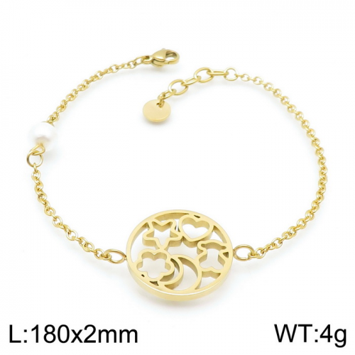 Stainless Steel Tou*s Bracelet SL-097G