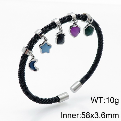 Stainless Steel Tou*s Bangle SL-090S